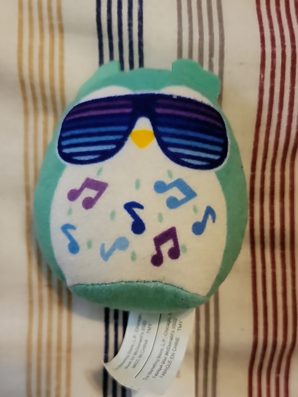 2023 McDonald's Squishmallows Winston the Owl plush Toy